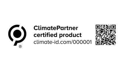 The label ClimatePartner certified