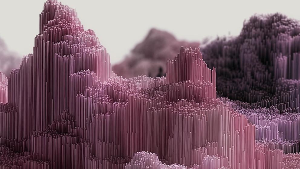 purple abstract image