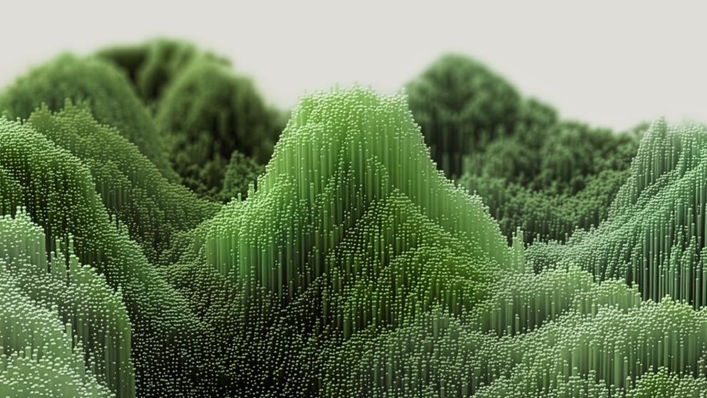 green abstract