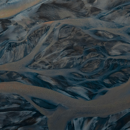 Abstract image of mountains