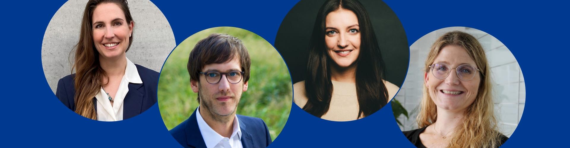 Our view on the EU’s environmental claims directives: transparency and increasing complexity Portraits of ClimatePartner employees who explain their views on the EU directives in the article.