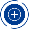 Icon with plus-symbol