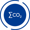 icon calculate emissions
