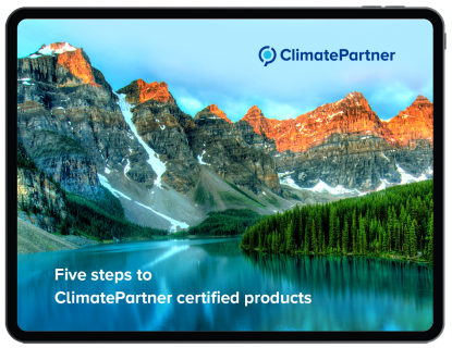 Five steps to ClimatePartner certified products