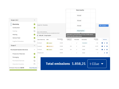 data collection tables