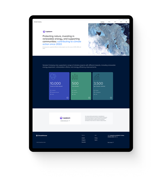 tablet transparency page impact cards